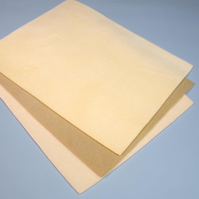 The Beadsmith Beading Mats Set – Double-Sided Stringing Work Mats, 3-Pack, 11"x14" Each, Washable, Wrinkle-Free, Soft Foam-Like Texture
