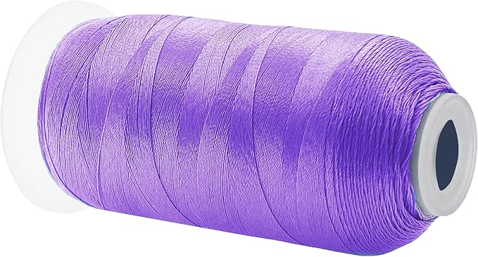 Mandala Crafts Lilac Heavy Duty Thread - 1500 Yds Tex 70 Thread for Sewing Drapery Jeans Leather Hair Outdoor Marine Upholstery