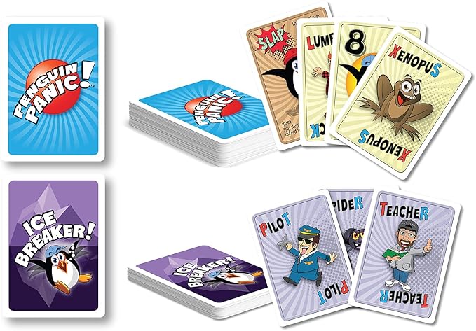 Penguin Panic - Tongue Twisted Hurt Your Cheeks Laughter – You’ll be Laughing at The Crazy Things Your Friends Say – for Fun People Looking for a Hilarious Night in a Box