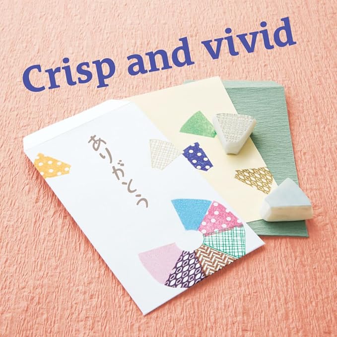 IROMOYO Stamp PAD, Traditional Japanese Ink Colour, Oil-Based Ink pad - Green