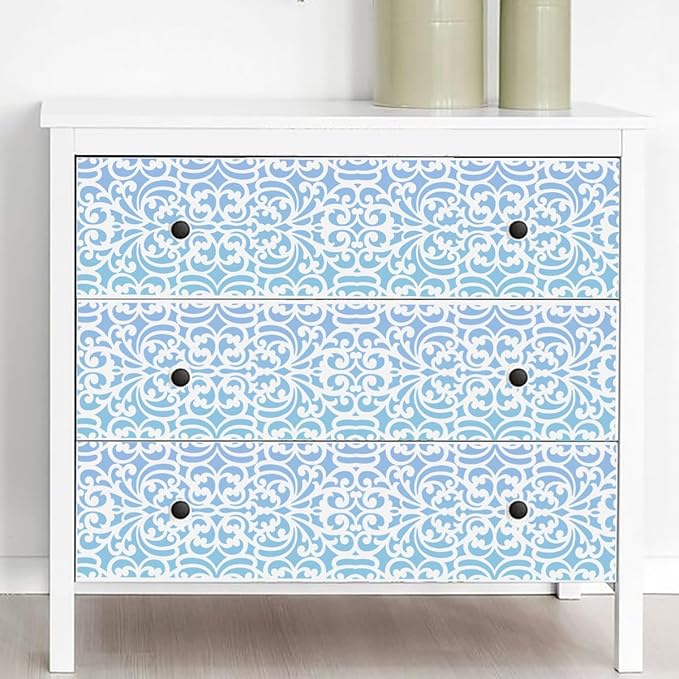 Stencils for Crafts Reusable Texture Stencils for Painting 8x4inch Background Stencil Drawing Templates for Wood Canvas Furniture Scrapbooking