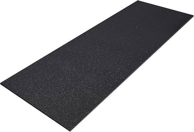 Amylove Polyurethane Foam 24" x 72" High Density Cushion Upholstery Foam Sheet for Seat Replacement DIY Projects Chairs Headboards Sofas Home (1/4" X 24" X 72",Black)