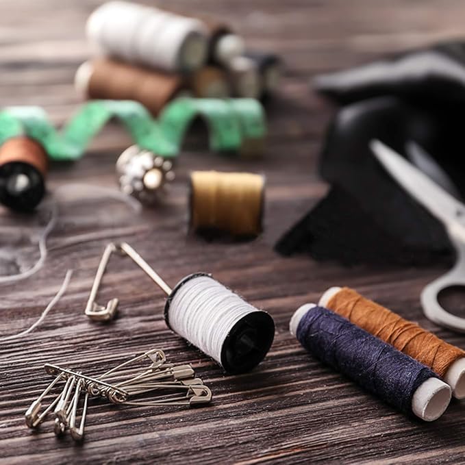 1000 Pieces - 1.1 Inch Clips Tool Kit - Assorted Decorative Pins, Sewing Accessories