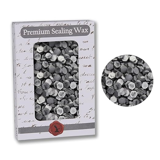 Silver Premium Sealing Wax Beads 2 OZ. 350 + pcs.