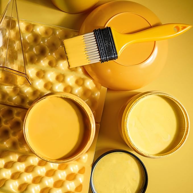 Dixie Belle Paint Company Chalk Finish Furniture Paint - Colonel Mustard (1 Gallon - 128oz) - Matte Retro Yellow Chic Chalk Mineral DIY Furniture Paint