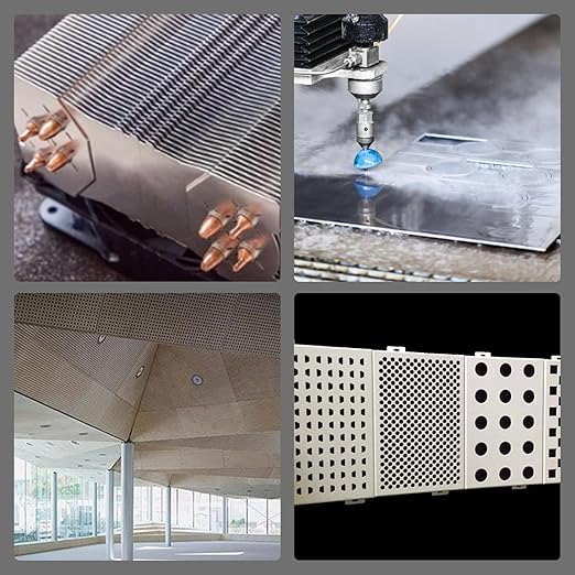 6061 T651 Aluminum Sheet Metal 12" x 12" x 1/16" (0.06") Rectangle Metal Plate Covered with Protective Film, 1.5mm Flat Aluminum Plate for Crafting and Industry