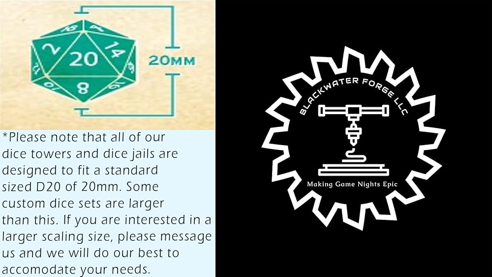 Dragon 3D Printed Dice Tower - Mythic Roll Collection - Unchained Games - Ascend to New Heights with your Rolls! (19.) Silk-Blue & Green)