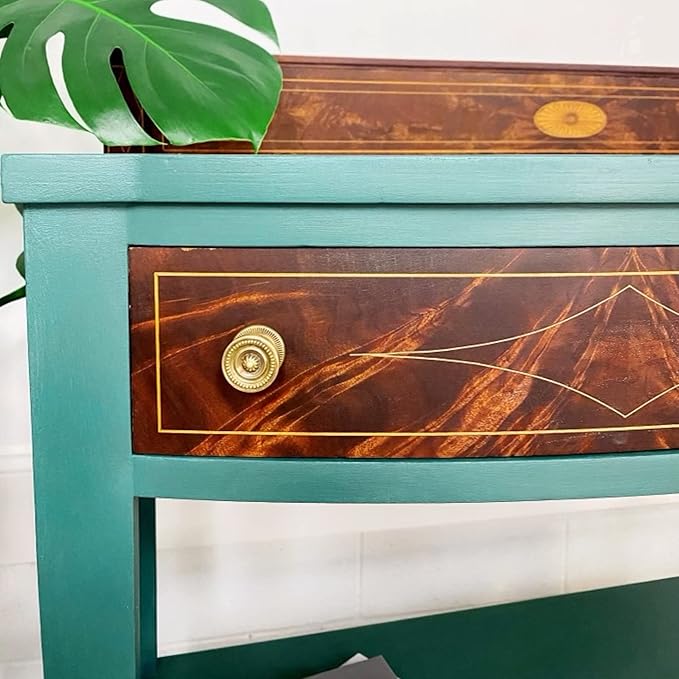 Dixie Belle Paint Company Chalk Finish Furniture Paint - Palmetto (4oz) - Matte Rich Green Chic Chalk Mineral DIY Furniture Paint