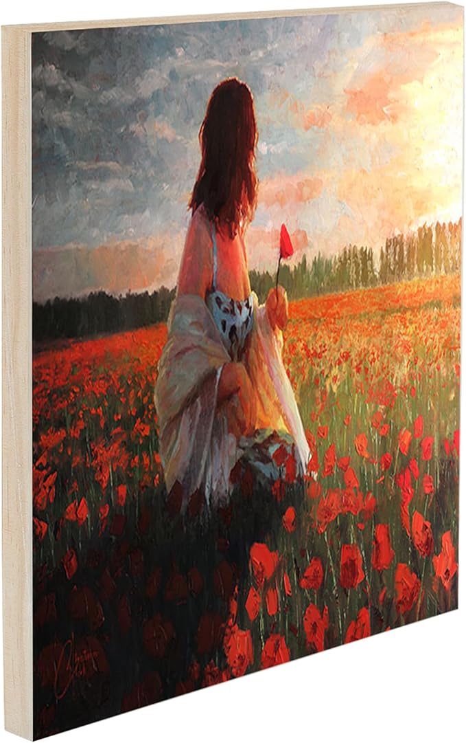 Da Vinci Pro Ultra Smooth Wood Canvas Gesso Board - 3/4" Deep, 16x20 Single White Acrylic Polymer Gesso Panels for Painting Fine Portraits and Ultra Fine Detail Illustrations and Artwork