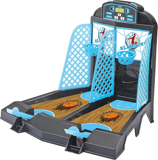 Table Top Games, Glow in The Dark Mini Basketball Game - Desktop Games for Kids，Desk Toys for Office for Adults - Basketball Gifts for Boys 3 4 5 6 7 8 9 10 11 12