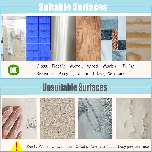 Strong Adhesive Dots Double Sided, Clear Museum Putty, Sticky Tack Glue Removable Mounting Putty for Wall Hanging, Crafts, Balloons, Poster, Museum, Decorations