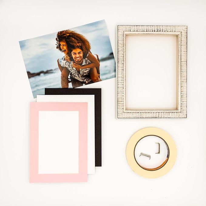 11x14 Mat for 8.5x11 Photo - Precut Soft Pink Picture Matboard for Frames Measuring 11 x 14 Inches - Bevel Cut Matte to Display Art Measuring 8.5 x 11 Inches - Acid Free Pack of 25 MATS