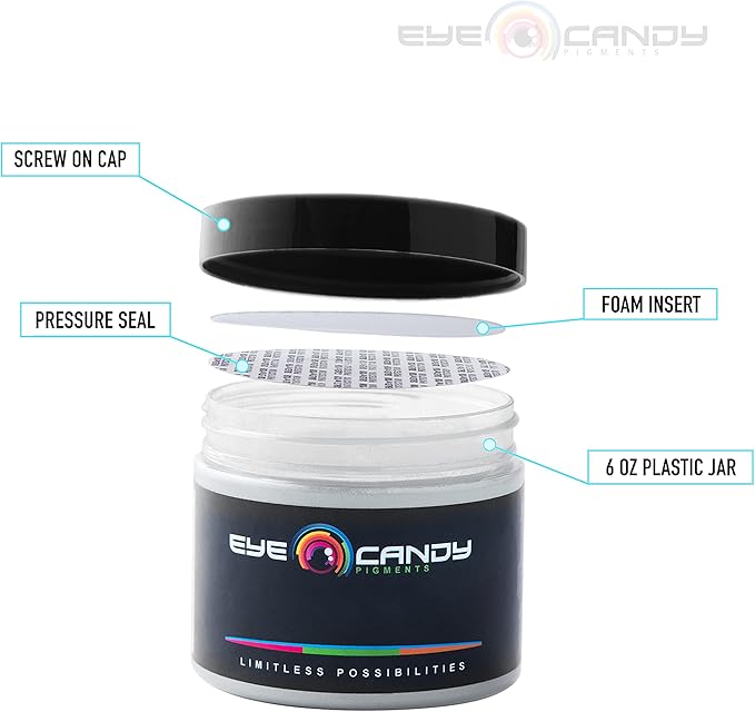 Eye Candy Pigments Premium Copper Mica Powder - Shu Copper (50gr) - for Epoxy, Resin, Soap, Paint, Woodworking, Acrylic Pouring, Bath Bombs, Fishing Lures - DIY Arts and Crafts Additive