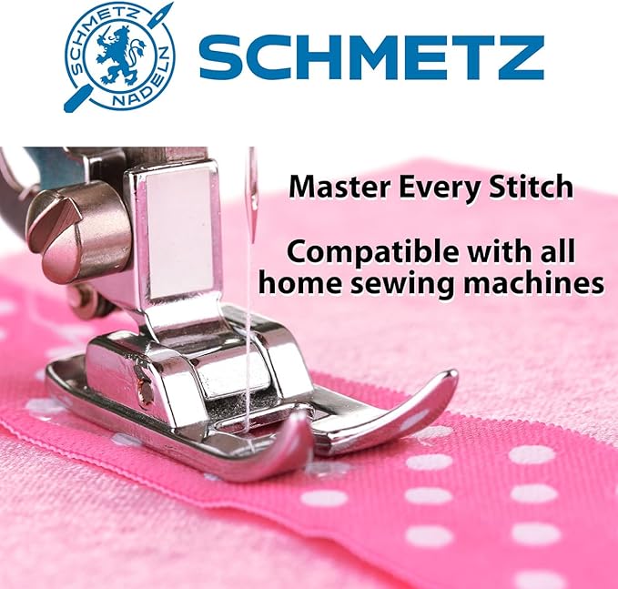 SCHMETZ Universal Sewing Machine Needles - Size 80/12, Box of 100 Needles