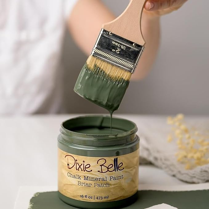 Dixie Belle Paint Company Chalk Finish Furniture Paint – Briar Patch (1 Gallon / 128oz) – Matte Chic Chalk Mineral DIY Furniture Paint