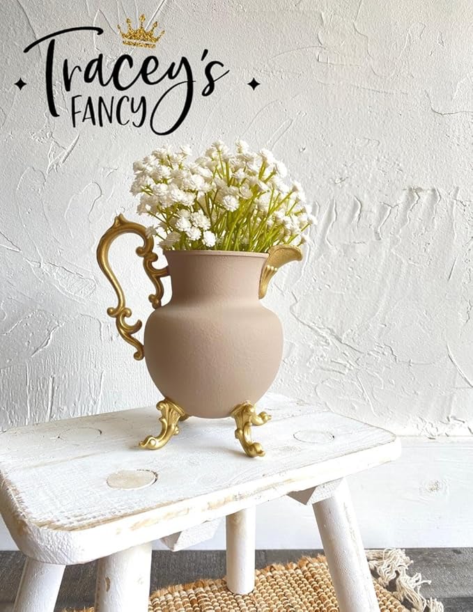 Dixie Belle Paint Company Chalk Finish Furniture Paint - Cobblestone (4oz) - Matte Weathered Stone Chic Chalk Mineral DIY Furniture Paint