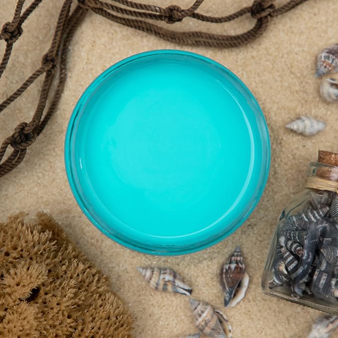 Dixie Belle Paint Company Chalk Finish Furniture Paint - Pure Ocean (16oz) - Matte Bright Teal Chic Chalk Mineral DIY Furniture Paint