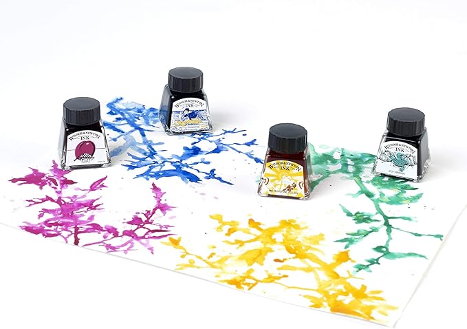 Winsor & Newton Specialty Ink, Black, 14ml Bottle