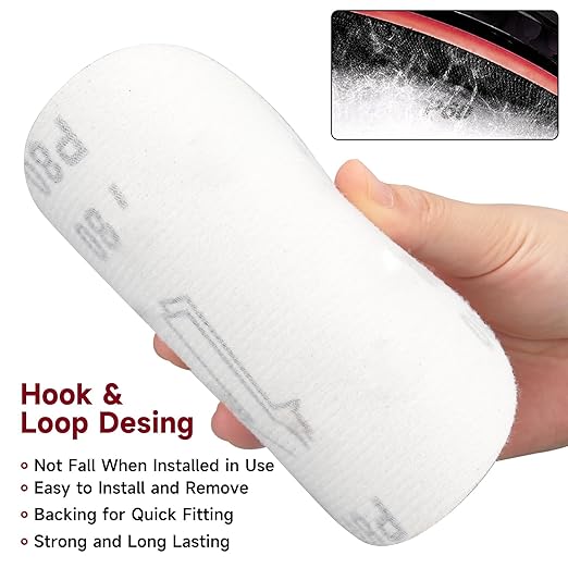 5 Inch 100 PCS Sanding Disc 240 Grit,Hook and Loop Sanding Discs for Random Orbital Sander