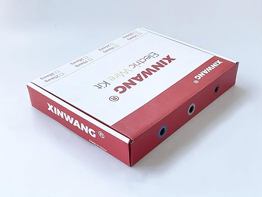 18 Gauge Electrical Wire,18 awg Wire-XINWANG 18 Gauge Stranded Tinned Copper Wire with PVC Insulation(OD:2.0 mm) 6 Colors,20ft Each, Hook Up Wire Kit