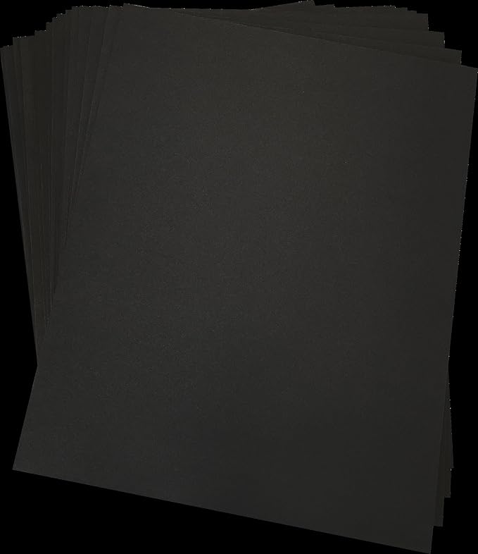 Black Foam Board 20 x 30 x 1/8" (3mm) Inch, 15 Pack Acid-Free Foam Core Poster Board Sheets for Art, Crafts, Presentation, Vision Board, Signboard, and Party Decorations