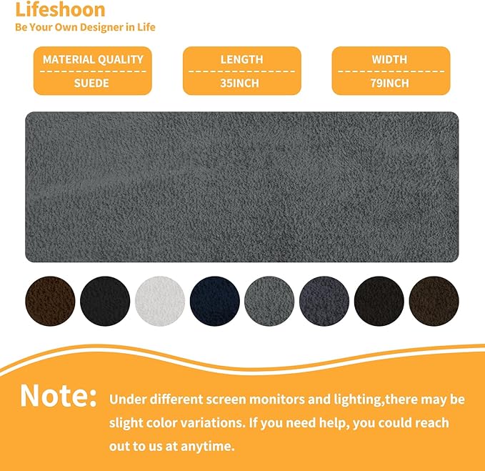 Fabric Repair Patches, 35X79 Inch Self-Adhesive Suede Patches Tape Durable, DIY Large Fabric Repair for Sofa, Couches, Furniture, Chair, Clothing （35X79 Inch, Brown）