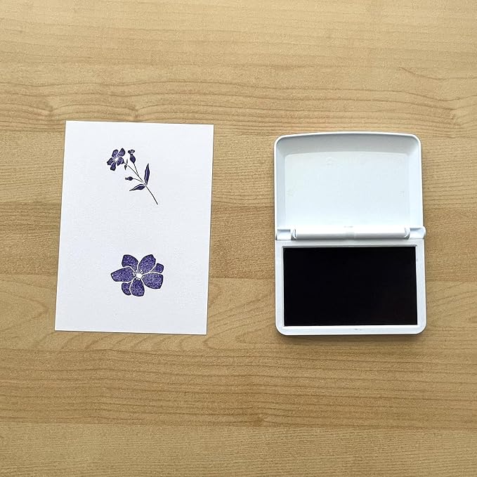 COLOP Make Series, Ink Stamp Pads, with Non-Toxic Premium Ink, Water-Based Acid-Free (Lovable Lavender, Make 2-2-3/4" x 4-1/4")