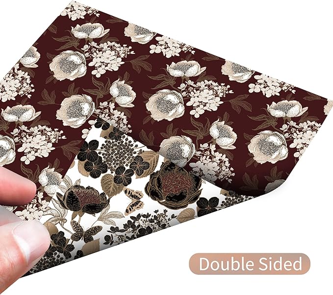 Origami Paper Kit 50 Sheets 6 Inch Square Double Sided Color 10 Vivid Colors for Hand Crafts Origami Paper Arts Creativity. Retro Style