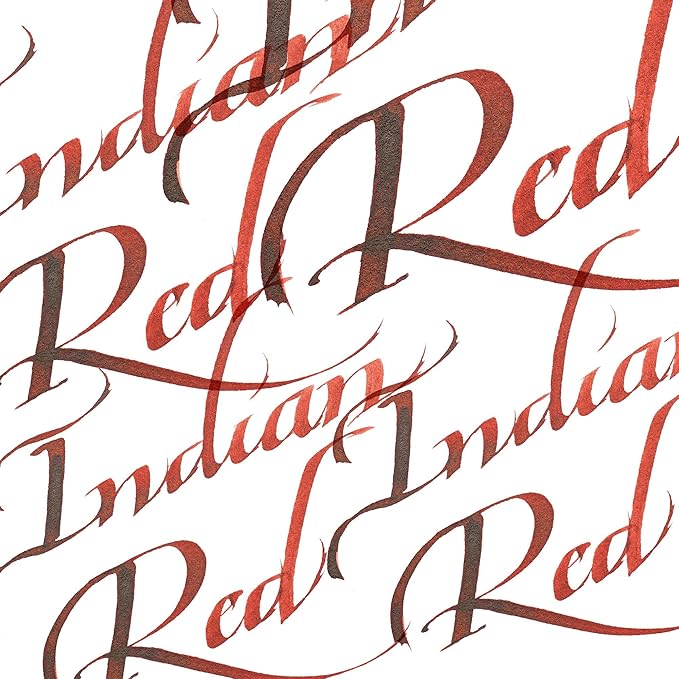 Winsor & Newton Calligraphy Ink, 30ml (1-oz) Bottle, Indian Red