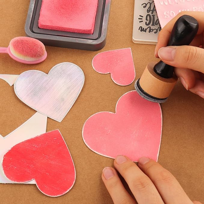 Bundle -Mini Blending Tool Sets,Include 2 PCS Foam Replacment Foam Pads and 20 Pieces Sanding Discs Medium-Grit Sandpaper for Drawing Distressing Blending and Removing the Extra Colors Arts Supplies