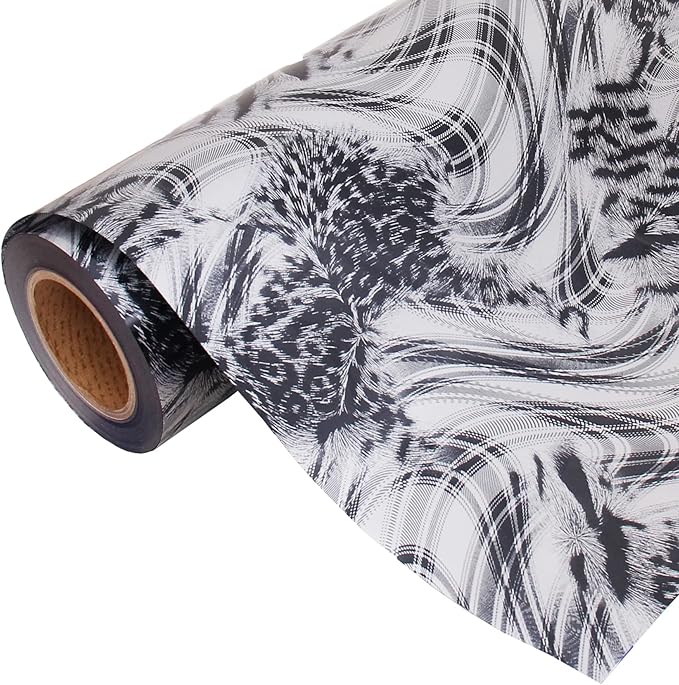 3 Yard x 20" Wide Roll Threadart Metallic Foil Wild Thing Heat Transfer Vinyl Film | Compatible with Venture Explore and Maker, Silhouette Cameo, & Large Format Cutters