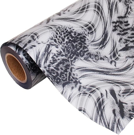 3 Yard x 20" Wide Roll Threadart Metallic Foil Wild Thing Heat Transfer Vinyl Film | Compatible with Venture Explore and Maker, Silhouette Cameo, & Large Format Cutters