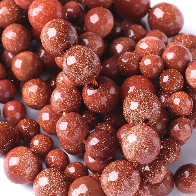 36pcs 10mm Natural Gold Sandstone Beads Faceted Stone Energy Healing Beads for Jewelry MakingDIY Bracelet Necklace Accessories 15" (10mm, Faceted Gold Sandstone)