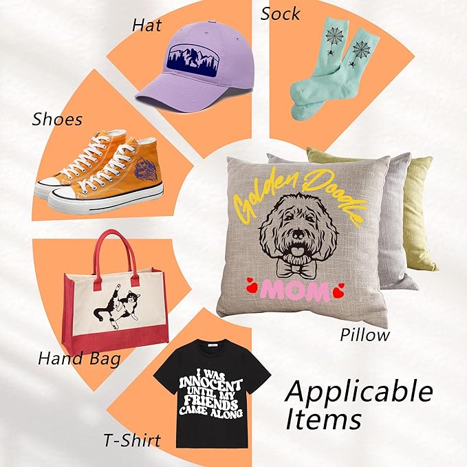 FUNKAKA Heat Transfer HTV Vinyl Bundle, 20 Rolls 12" x 5ft Iron On Vinyl for T-Shirt 20 Assorted Colors Glossy Adhesive HTV Vinyl for All Cutter Machines Easy to Cut