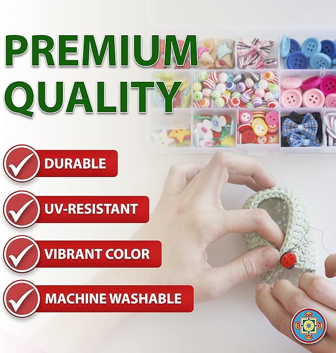 Mandala Crafts Bonded Nylon Thread Orange Heavy Duty Sewing Threads - 800 YDs Size 277 840D T270 Tex 270 Thread for Leather Jeans Weaving Outdoor Marine Upholstery Threads