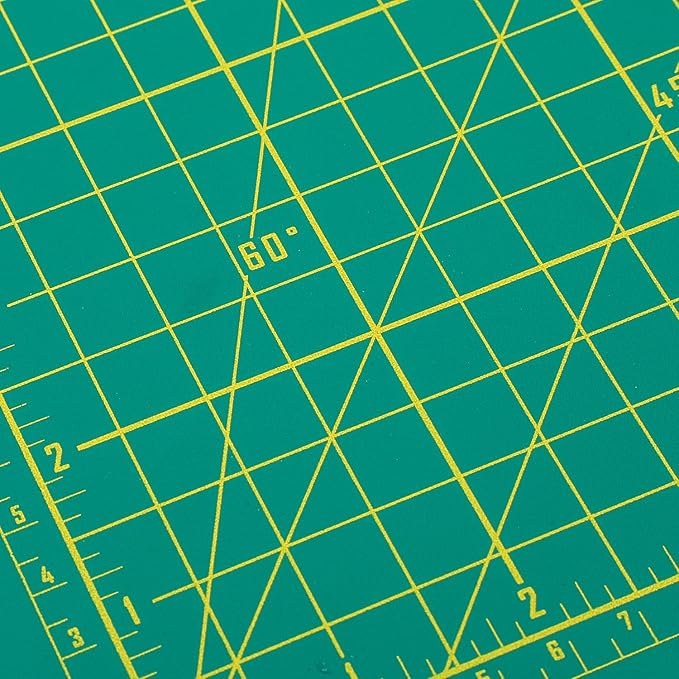 ZERRO Cutting Mat, Self Healing Rotary Cutting Mat 12" x 9" Professional Double-Sided Thick Non-Slip Mat for Quilting Sewing Crafts Art Projects (A4)