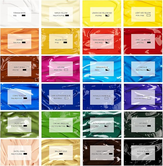 MEEDEN Cobalt Blue Acrylic Paint: 1 L /33.8 oz Heavy Body Gloss Non-Toxic - Thick Art Paints for Canvas Crafts Wood Metal Plastic Wall