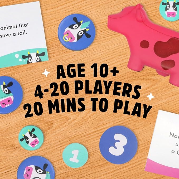 Party Game Bundle – Herd Mentality & Tilt ’N’ Shout | Fun Family Board Games for Adults, Teens & Kids | Fast-Paced, Easy-to-Learn Games for Parties & Game Night