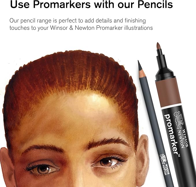 Winsor & Newton Studio Collection Artist Pencils, Graphite Pencils, Set of 5