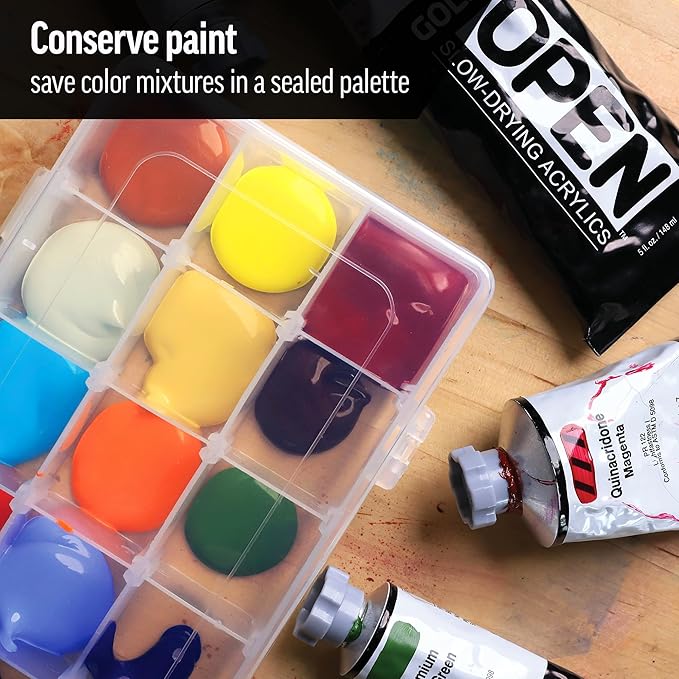 OPEN Slow-Drying Acrylics by GOLDEN, Cobalt Turquoise, 5 fl oz. tube, Professional Acrylic Paint, Opaque