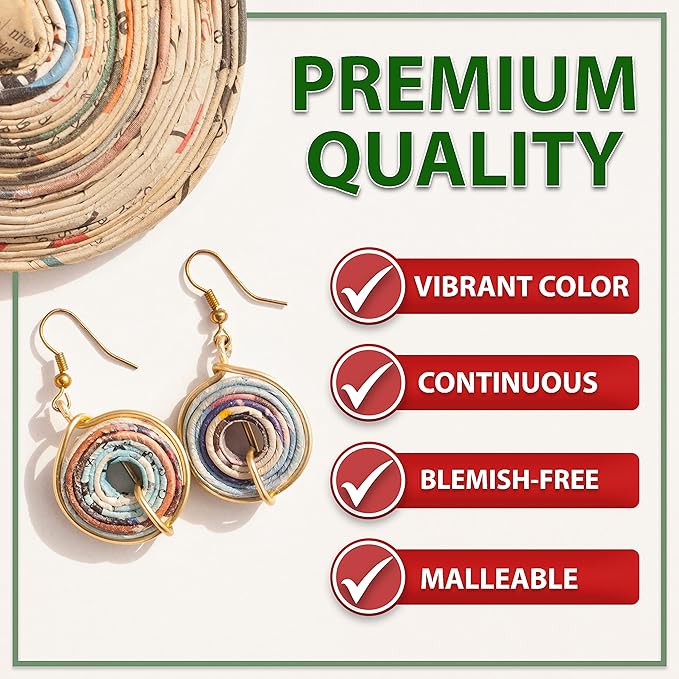 Mandala Crafts 8 Gauge Anodized Aluminum Craft Wire for Jewelry Making - 32 FT Colored Flexible Copper Wire - Bendable for Bonsai Armature Crafting Sculpting