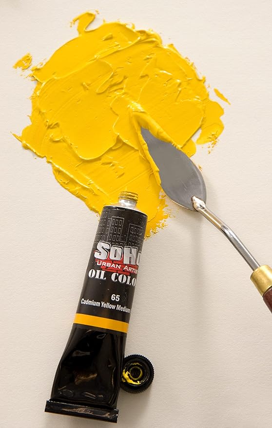 Soho Urban Artist Oil Paint - Alizarin Crimson, 50 ml Tube - Best Valued Oil Colors for Painting, Excellent Pigment Load