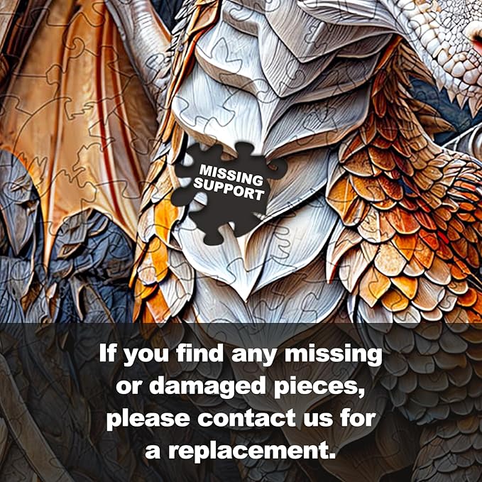 Wooden Puzzles for Adults, Cave Dragon Puzzles, Wooden Flat Puzzles with 3D Visual Effect, Birthday Gifts for Women Men (XL-17.3 * 17.3in 505pcs)