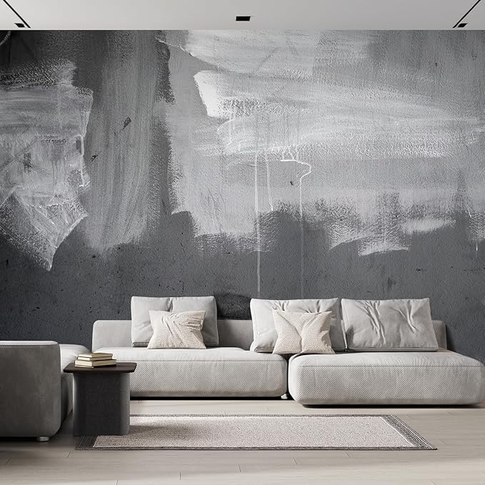 wall26 Wall Sticker/Wall Mural Metal Background, Not Peel and Stick, Non-Woven Wallpaper Decorative for Bedroom, Living Room, Office - 100x144 inches