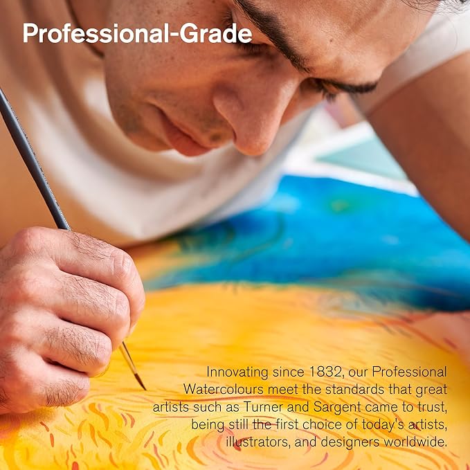 Winsor & Newton Professional Watercolor, Half Pan, New Gamboge