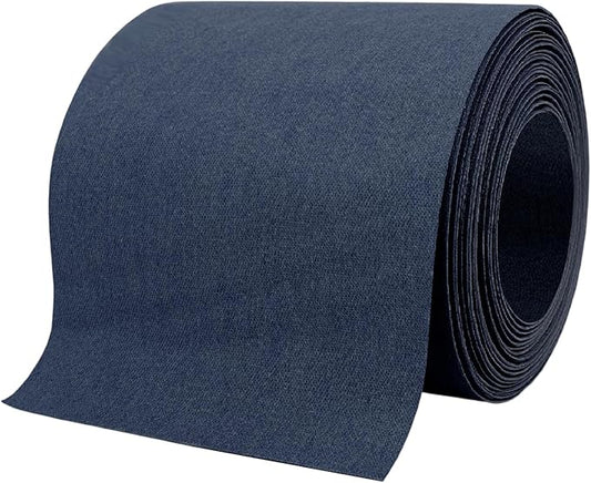 Denim Patches for Inside Jeans - Iron On Patches for Jeans - Jeans Patch for Repairing Pant Holes and Covering Imperfections, Large Size, 4 in. x 60 in.Dark Blue