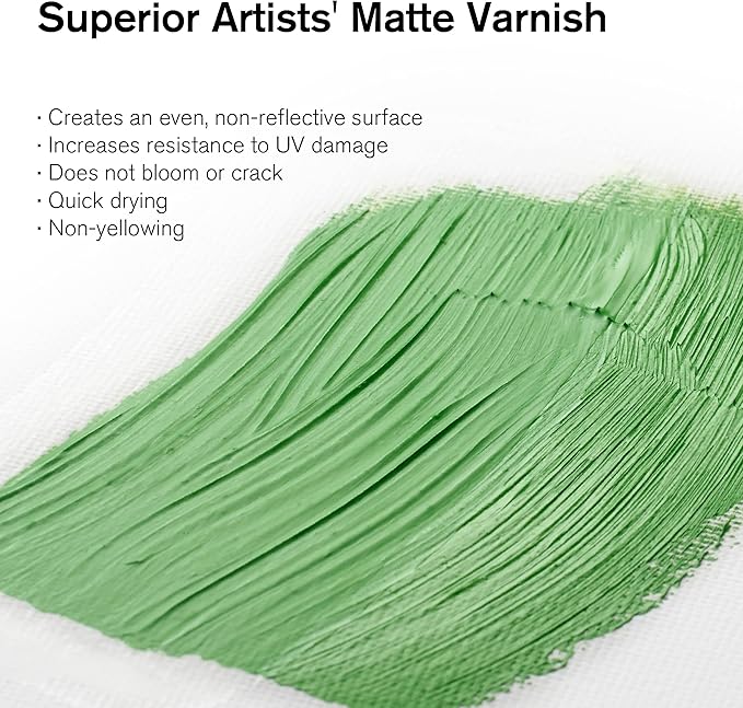 Winsor & Newton Professional Artists' Matt Varnish, 75ml (2.5-oz) Bottle
