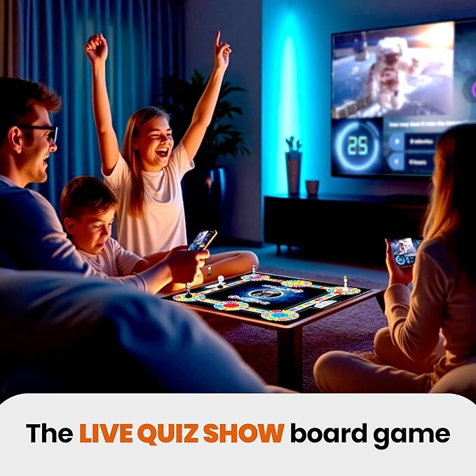 Outsmarted Ultimate Edition - 10 Exciting Bonus Categories | Kids, Teens & Adults | Next-Level Game Night for Family & Friends | 2–24 Players | Age 8+ | 10,000+ Questions | 2025 Edition