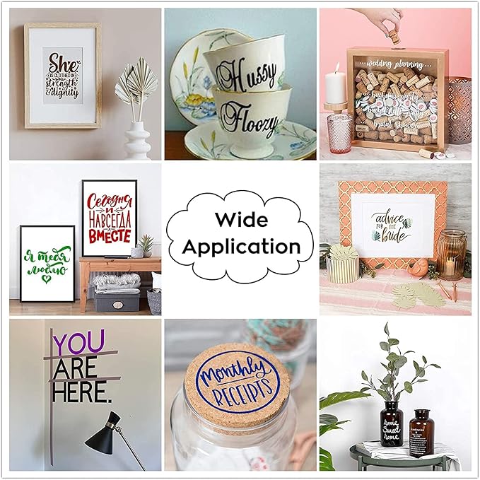 HTVRONT Green Permanent Vinyl, 12 Pack Lime Green Vinyl for Cutting Machine - 10 Glossy Lime Sheets 12" x 12"& 2 Transfer Tape Sheets for Craft Cutter, Party Decoration