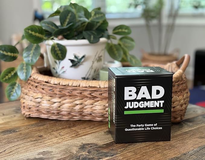 Party Game - The Game of Questionable Life Choices - Adult Card Game for White Elephant Parties and Board Games Night with Your Friends